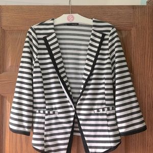 Striped blazer